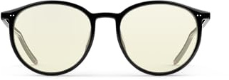 4 OWLS • Pro Gaming Brille PEAQOP Kontraststeigernd Light Orange Blaulichtfilter UV Blaulicht Schutz Bildschirm Computer Performance Streamer Gamingbrille