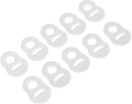 10Pcs Silikon Zehennagel Werkzeug - Eingewachsene Zehennagel Korrektur & Unsichtbare Nagelrichtung für Fußpflege, Schutz und Praktische Lösung