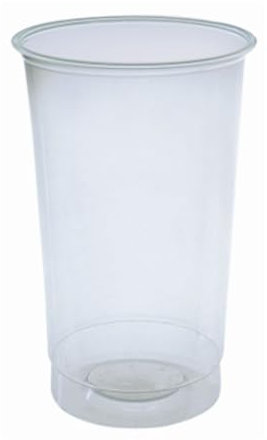 DOT Horeca Solutions 900 Bicchieri TUMBLER 350 ML trasparenti usa e getta bicchiere plastica riciclabili per bevande birra succhi di frutta cocktail acqua feste bar lidi discoteche monouso