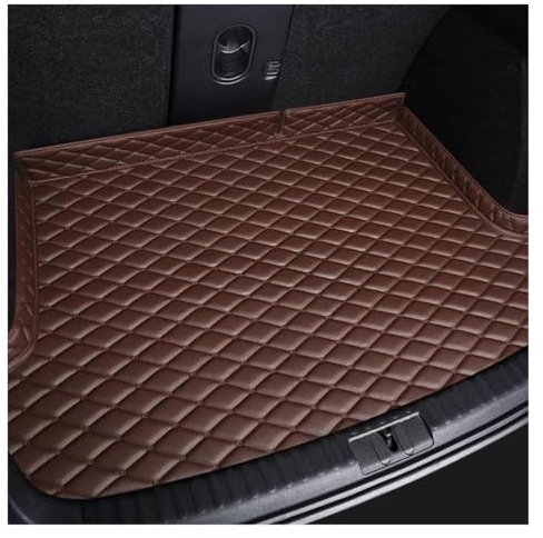 DZSCHUNLUSM Kofferraummatten Für Jeep Für Compass 2007 2008 2009 2010 2011 2012 2013 2014 2015 2016 2017 Kofferraummatte Auto Kofferraummatte(Kaffee)