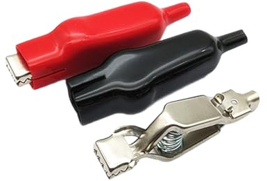 KHZen 2 PCS 20A Spring Clip Esperimento Morsetto A Molla Clip Elettrico Morsetto A Molla per Clip Prova del Jumper Elettrico