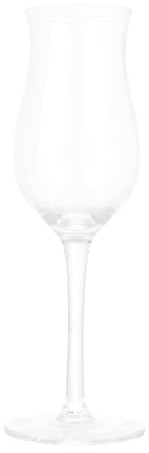 Gatuida Whiskey Tumbler Transparent Tulip-Shaped Whiskey Tasting Glass Brandy Snifter Wine Goblet Crack-Resistant Bar Drinking Glass for Fine Spirits
