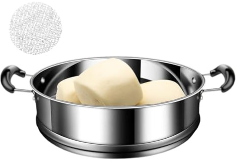 Pentola A Vapore - Cestello Per Cottura A Vapore In Acciaio Inossidabile 316 | Pentole Da Cucina Con Base Antiruggine E Resistente Alla Deformazione, Manico Durevole Per Alimenti, Pasta, Verdure, Gnoc