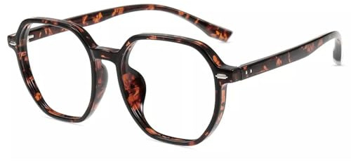 Firmoo Blaulicht Brille Damen Herren Quadratisch Entspiegelte Computerbrille