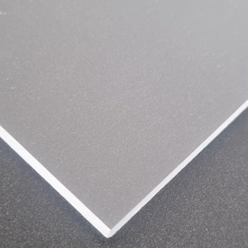 diconfa PROFILINE Acrylglas Platte XT nach Maß WÄHLEN - DICKE 1,5 bis 20mm + GRÖßE - 900 x 1000mm, 2mm stark - glasklar transparent durchsichtig UV-beständig stabile Kunststoffplatte PMMA