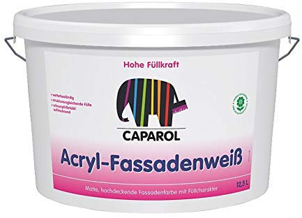Fassadenfarbe Acryl Fassadenweiß weiss 5l