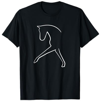Dressage Horse T-Shirt Gift - Cute Dressage Horse T-Shirt