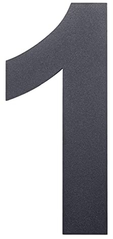 nanlyiau numero de maison numero maison anthracite inoxydable flottant 4in1 | Haute 10,2cm pour porte boîte aux lettres extérieur acier résistant à la corrosion inoxydable