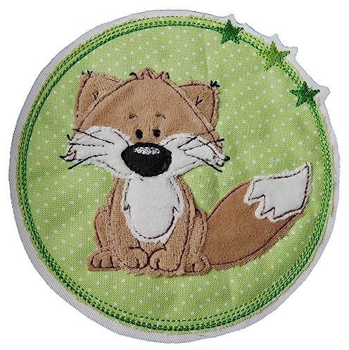 Aufnäher * Patch * Applikation * gestickt * Fuchs * ca. 14 cm * PA-ws_0004M