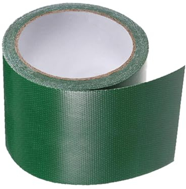 High Adhesive Tarpaulin Tape, Heavy Super Sticky Tape, for Indoor/Outdoor, Ultra Strong And High Strength Adhesive Tape, Colored Tape, Tent Tape Repair Waterproof (5m*8cm,Green)