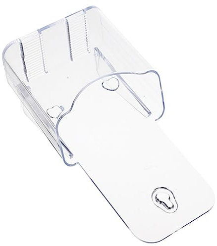 GETAJGHSD Moderner Dokumentenhalter aus Acryl zur Wandmontage Briefständer Büropapier-Aktenständer einlagig Homeschool-Organizer Aufbewahrung