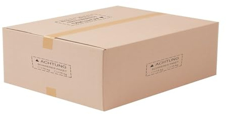BB-Verpackungen 30x Faltkarton Amazon FBA Karton 600x600x300mm mit Heavy Mark (30 Stück) 2-wellig - robust, sicher, versandoptimiert und aus recyceltem Material