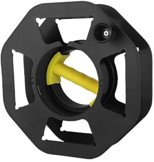 Piccolo avvolgicavo facile da trasportare, con slot per presa elettrica integrato e impugnatura per avvolgere rapidamente. Forte per una gestione efficiente dei cavi. Cavo compatibile con prese