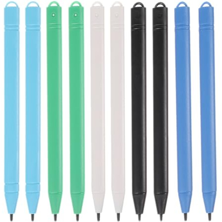 YOSADIER Stylus Pens with Smooth Writing Feature for Lcd Writing Tablet 10 Pcs No Charging Needed Plastic Touch Screen Tablet Pen for Drawing and Note Taking