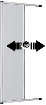 ZANZARIERA A RULLO IN KIT BIANCA 160X250H ORIZZONTALE riducibile FINESTRA PORTA
