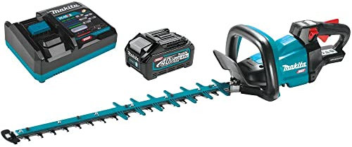 Makita GHU02M1 40V Max XGT Brushless Lithium-Ion 24 in. Cordless Hedge Trimmer Kit (4 Ah)