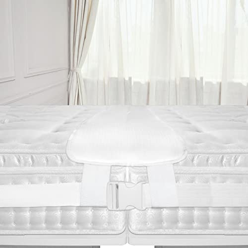 AWKAQUN Bed Bridge Twin to King Converter Kit, 200x20cm Extra Wide Bridge, Adjustable Mattress Connector for Double Bed Gap Filler