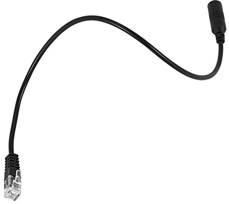 KAHDGSS Adaptador de auriculares de teléfono de 3,5 mm a RJ9, cable adaptador de fácil instalación, ideal para el hogar, negocios, oficinas, centros de llamadas