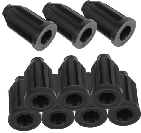 NAMOARLY 10 Stück Lenkrollenhülsen 25mm Durchmesser Möbelrollen Ersatz Mit Stabiler Passform Und Reibungsschutz Für Möbelrollen