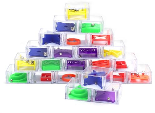 TNSLAND 24 Juegos de Paciencia para Niños, Rompecabezas, Mini Juegos de Ajos para Niños A Partir de 3, 4, 5, 6, 7, 8, 9 Años Y Adultos Regalitos Cumpleaños Invitados Niños