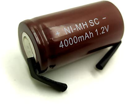 Bateria Recargable SC, Sub-C, 1.2V/4000mAh NiMh (10)