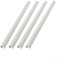 4 cubiertas de tubo de radiador, cubiertas de clip de calefacción central, 15 x 200 mm, 300 mm, 500 mm, cubiertas de tubo de radiador (blanco-500 mm)