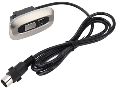 AYNEFY Interruptor Reclinable Eléctrico, Control de Potencia para sofá Eléctrico, con Puerto de Carga USB y Tipo C