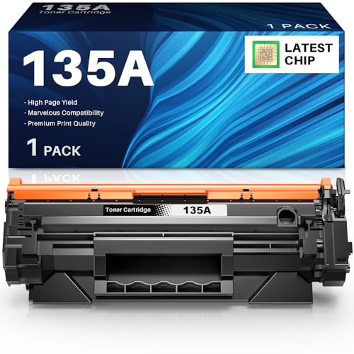 INK4U 135A Toner Schwarz Kompatibel für HP 135X W1350X Toner 135A W1350A für LaserJet M209 M209dw MFP M234 M234dw M234sdw M234sdn Drucker (135A Schwarz) | Kompatibel für LaserJet M209 M209dw MFP M234 M234dw M234sdw M234sdn Drucker (135A Schwarz)