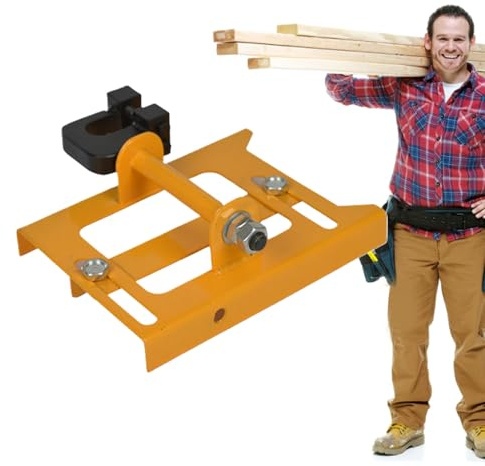 Scierie à Chaîne | Guide de Découpe Verticale du Bois,Accessoire de Sciage avec Support Plat Ouvert pour Usines, Cours, Menuisiers, Constructeurs de Terrasses, Atelier, Extérieur