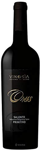 Orus Primitivo Salento IGT Rotwein - Vinosia - 6 Stück Karton