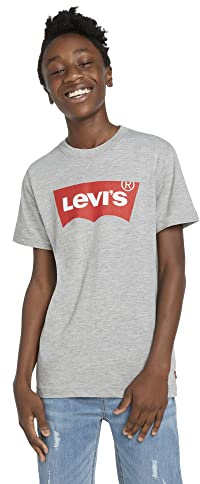 Levi's Kids Lvb-Batwing Tee Garçon Grey Heather 16 Ans