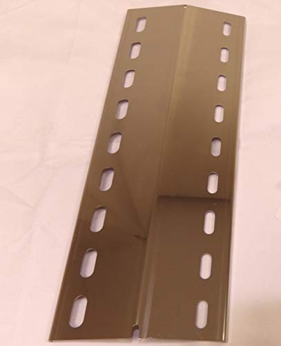 Hz1bbq de 3 Stück 395mm x 150mm *V4A* Edelstahl/Spiegel poliert / 3 Stück Brenner Abdeckung Flammenverteiler