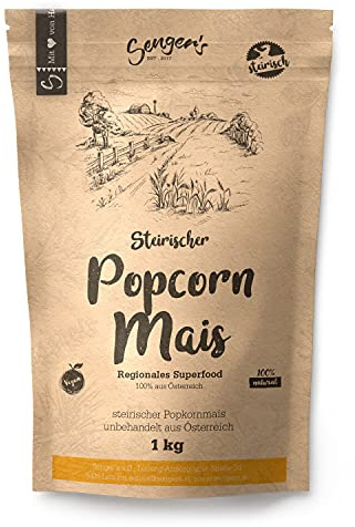 Senger's Popcorn Mais „Butterfly Popcorn“ 100% natur aus der Steiermark (5KG)