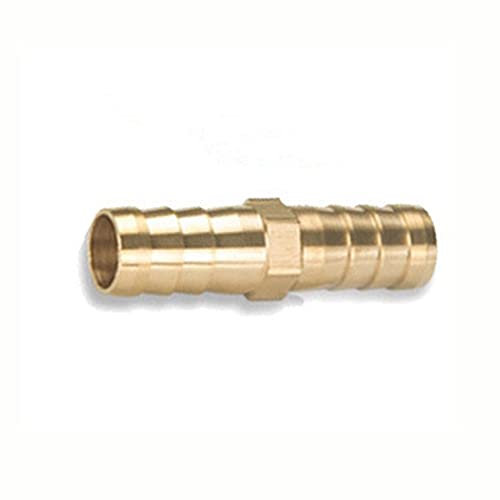 Lnanqing-schlauchverbinder Messing Messing-Fitting Kupfer-Pagoden-Stecker-Rohrarmaturen 2 3 4 Wege gerade/l/Tee/y/Kreuz 4/5/6/8/10/12/16 / 19mm für Gas- / Wasserröhre, Anschluss für Garten