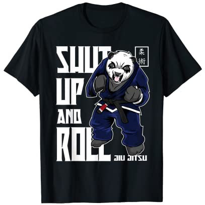 Brazilian Jiu Jitsu und Panda - BJJ und Grappling T-Shirt