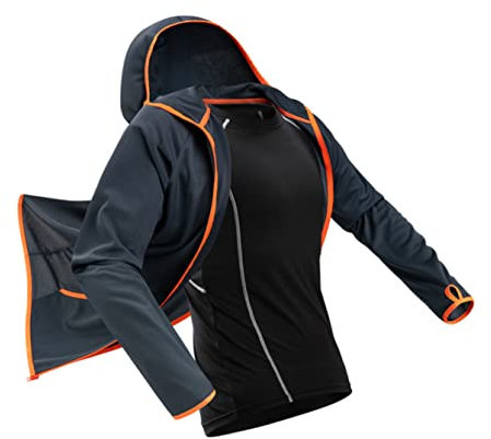 INOOMP Angelbekleidung Wasserdichter Kapuzenpullover Atmungsaktive Kleidung Für Herren Anti-Uv-Mantel Angel-Hoodie Outdoor-Mantel Wasserfeste Kleidung Für Herren Angelmantel