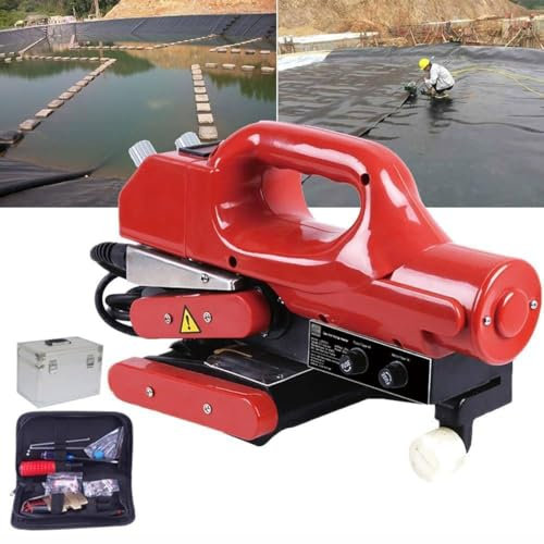 Saldatrice a Membrana, Saldatrice a Cuneo Caldo Hdpe Foglio Di Plastica Saldatore per Rivestimento in Plastica Macchina per Sigillare Film in Pvc, Per Trasporti, Conservazione Dell'acqua, Costruzione