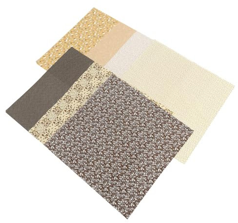 DIYEAH Baumwollstoffe Patchwork Stoffe Zum Nähen Quilting Stoffe Verschiedenen Designs Ideal Für DIY Projekte Und Handarbeiten Stoffpaket Für Kreative Bastelideen