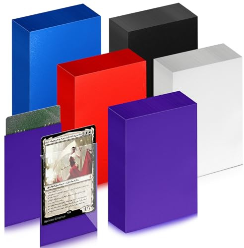 Mexgcom 500 Stück Kartenhüllen，66 x 91 MM Sammelkarten Einsteckhüllen, Kompatibel Mit MTG, Trading Cards, Sports Cards, Baseball und Fußballkarten