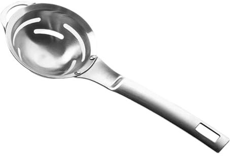 Eiweißtrenner,Eitrenner für Eigelb - Eigelb-Weißfilter, Eierteiler mit mehreren Löchern - Eierfilter-Splitter, kompakter Eierextraktor für das Heimrestaurant
