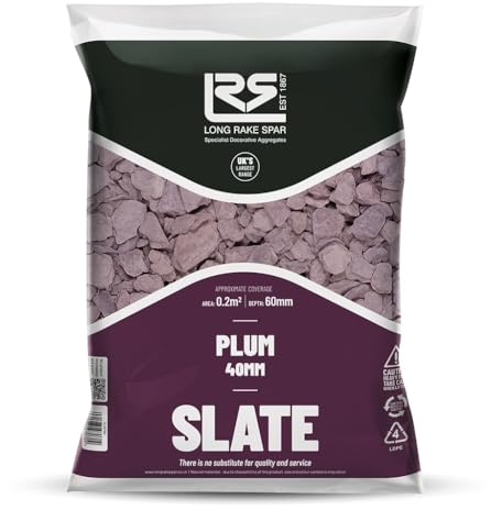Long Rake Spar LRS Poly Bag Welsh Slate Plum 40mm