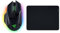 Basilisk V3 Pro - Kabellose Gaming-Maus (Razer HyperScroll Tilt Wheel, Focus Pro 30K Optischer Sensor, HyperSpeed Wireless) - Schwarz & Gigantus V2 Medium - Weiches Gaming-Mauspad - Schwarz