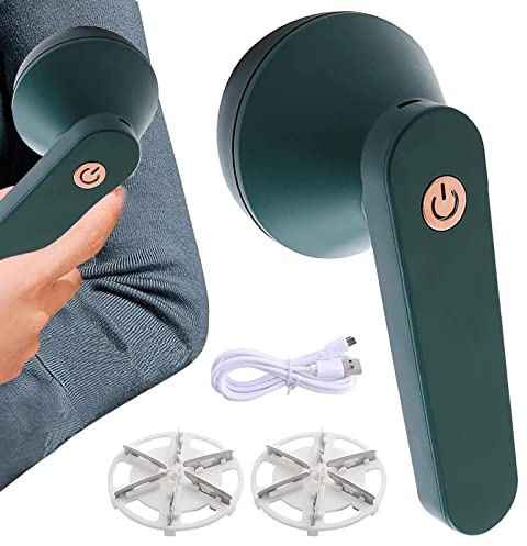 Yeeda Luddborttagare för olika tyger, luddborttagare, bärbar luddborste, uppladdningsbar USB-luddborttagare, noppborttagare för ludd, luddbollar