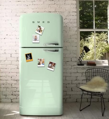 Tus Fotos en IMAN para Nevera Estilo Retro 10x7,5 cm -Pack 6- Imanes Flexibles Personalizados