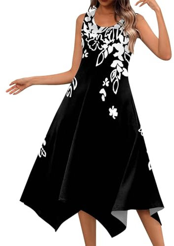 HSUAYEUD Cocktailkleid Kleid Hochzeitsgast Damen Winterkleid Damen Festliche Kleider Abschlusskleider 2Tlg Abendkleider Kleid 20Er Jahre Dresses for Women Doppelseitiges Klebeband Weiß M