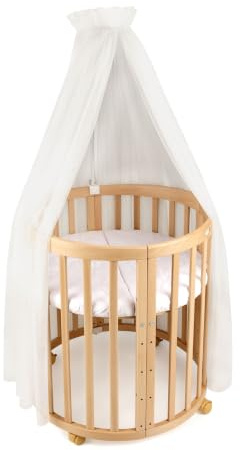 waldin Baldacchino Zanzariera in Tulle con Asta senza Letto