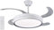 azorex Ventilador de Techo con Luz LED 70W y Control Remoto 107cm 6 Velocidades Temporizador Iluminación Regulable 3000K-4200K-6500K Función Reversible Silencioso y Eficiente (Rayas Clásicas)
