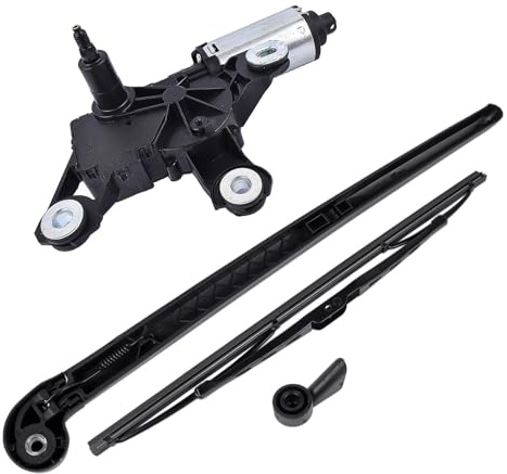 NSGMXT Motor Scheibenwischer Heckwischer Spritzdüse Kompatibel mit A4 B8 A6 C6 2004-2015 4F9955711A 4L0955985