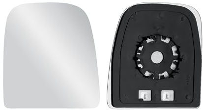 Rétroviseur extérieur droit de rechange, grand verre supérieur chauffé, avec plaque arrière, pour Iveco Daily 2006-2025