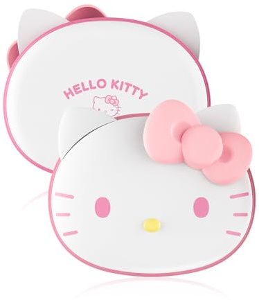 Kuitmor Niedrige Game-Controller-Schutzhülle, Tragbare Reise-Tasche Hartschalen-Aufbewahrungsetui mit Cartoon-Katzen-Form-Design für PS4, PS5, Switch Pro, Xbox mit Innenfach für Zubehör - HLK